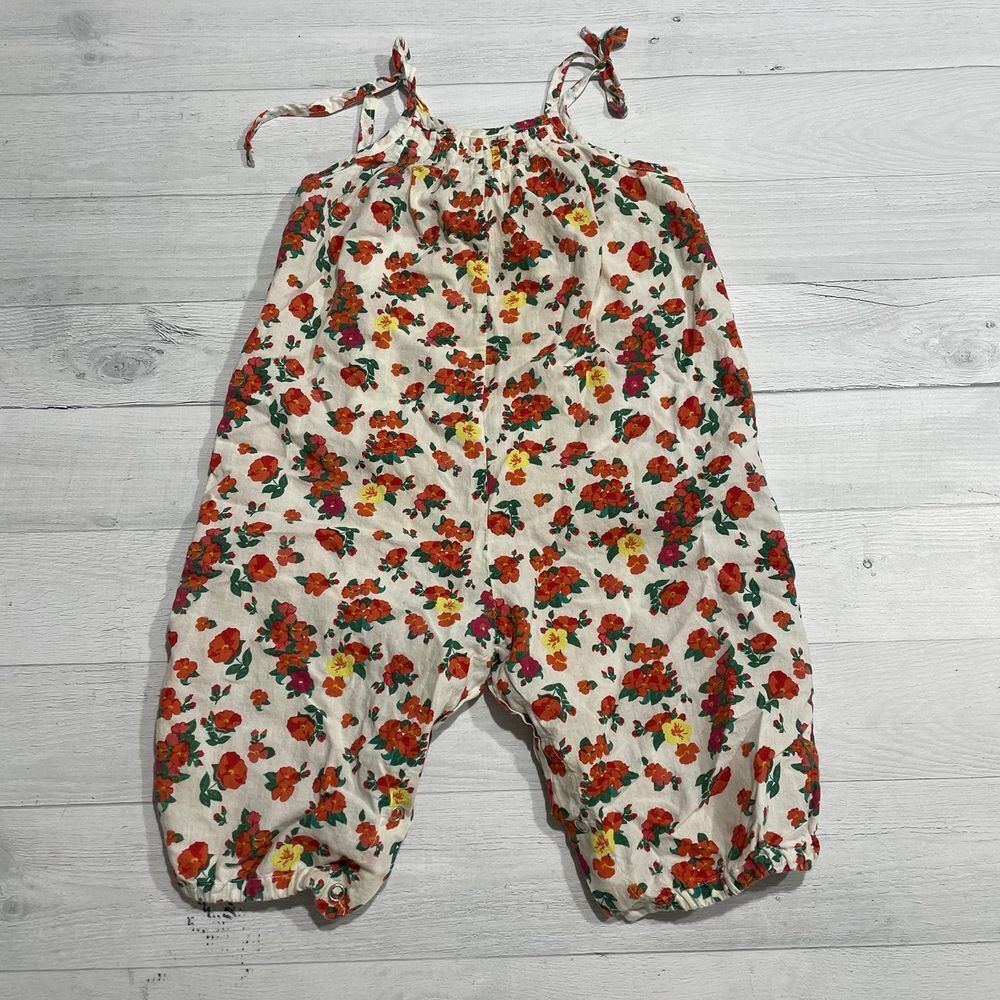 Le petit lucas‎ du terte baby girls floral romper 12/18 months